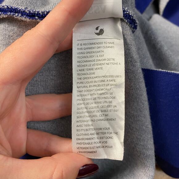 Issa‎ London Knit Eddington Fit and Flare Midi Dress Size S Navy Blue - Picture 9 of 9